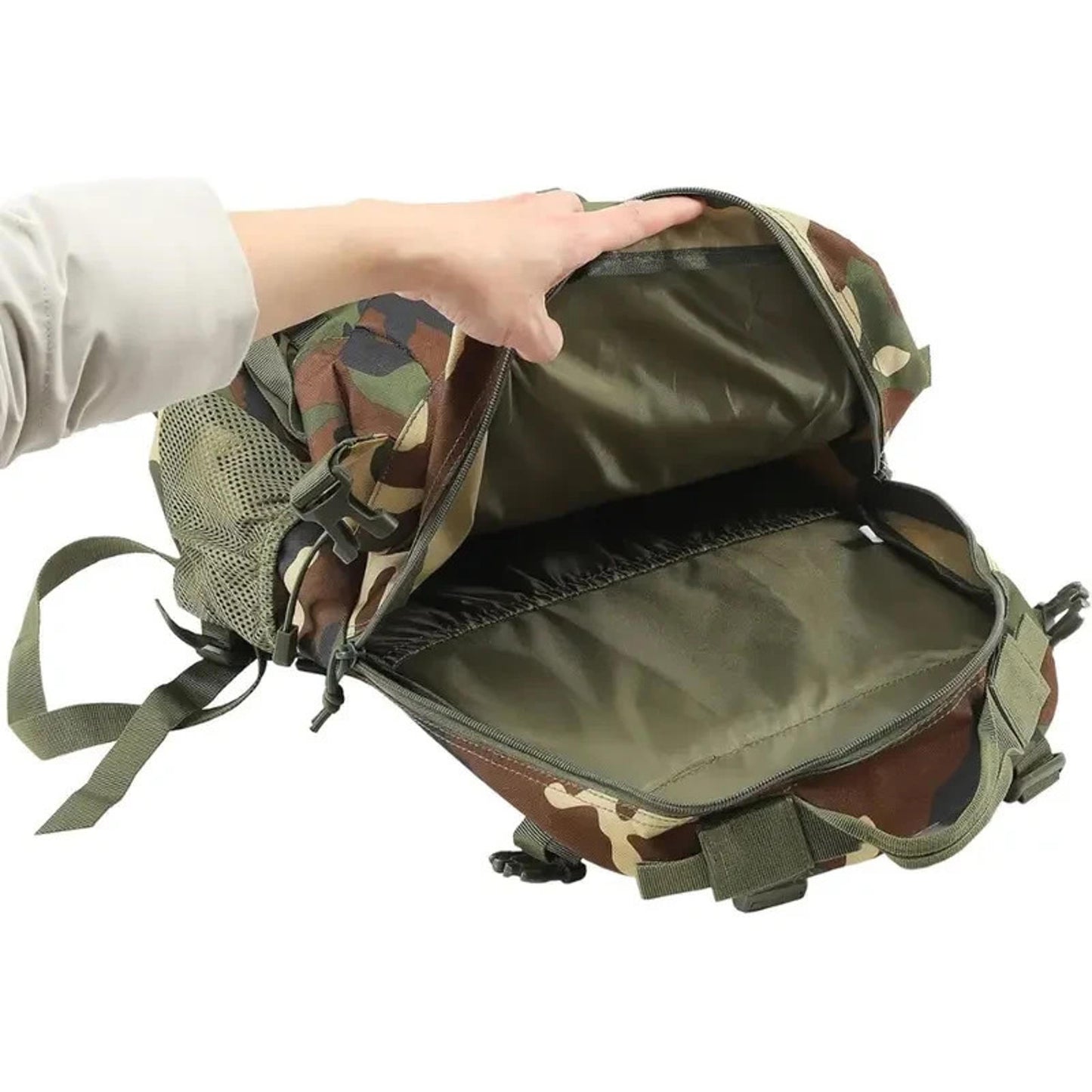 40L Tactical Military Backpack - Waterproof MOLLE Assault Pack, Hiking, Camping
