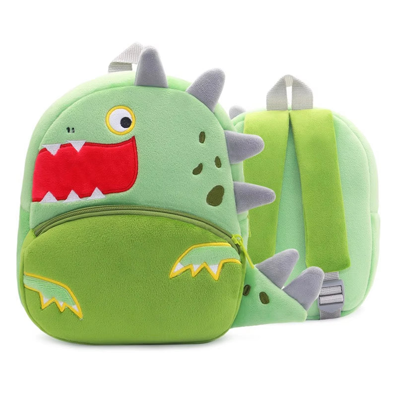 Big Mouth Dinosaur Plush Backpack for Toddlers – Lightweight & Spacious Kids Bag