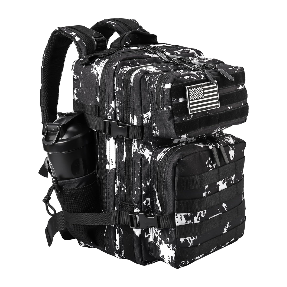 PAKNADA 45L Tactical Backpack 900D Oxford Waterproof Military Rucksack – Flash