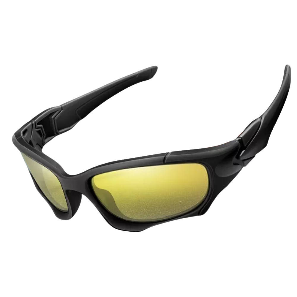 Tactical Sunglasses – Black-Red