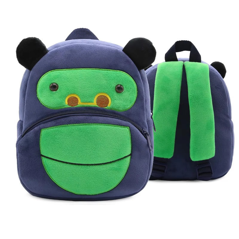 Chimpanzees Plush Backpack for Toddlers – Lightweight & Spacious Kids Bag