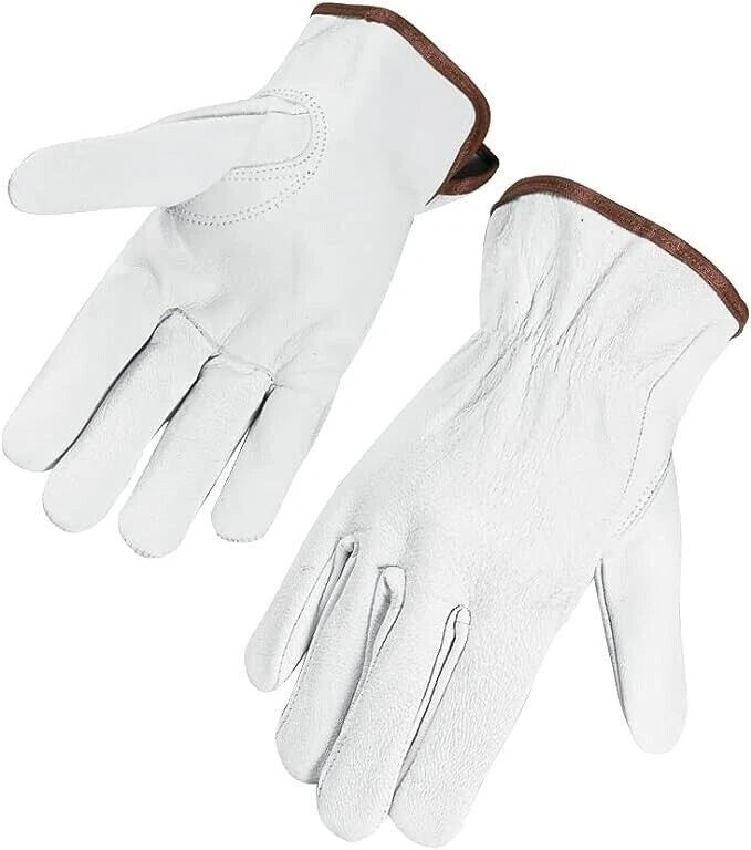 Wholesale 60 Pairs Goatskin Safety Gloves Durable, Comfortable & Versatile Work