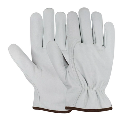 Goatskin Leather Work Gloves – Heavy-Duty Safety Gloves