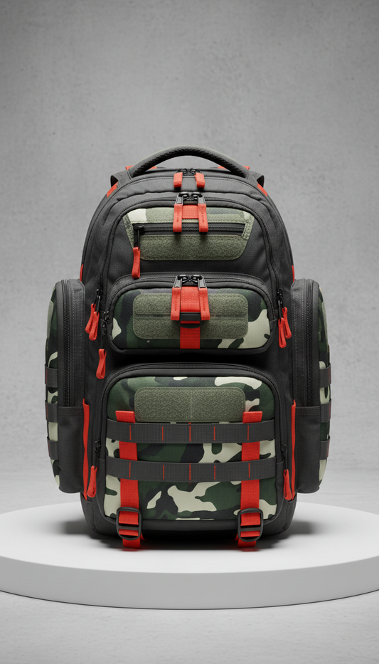 Heavy-Duty 54L Kids' Tactical Backpack