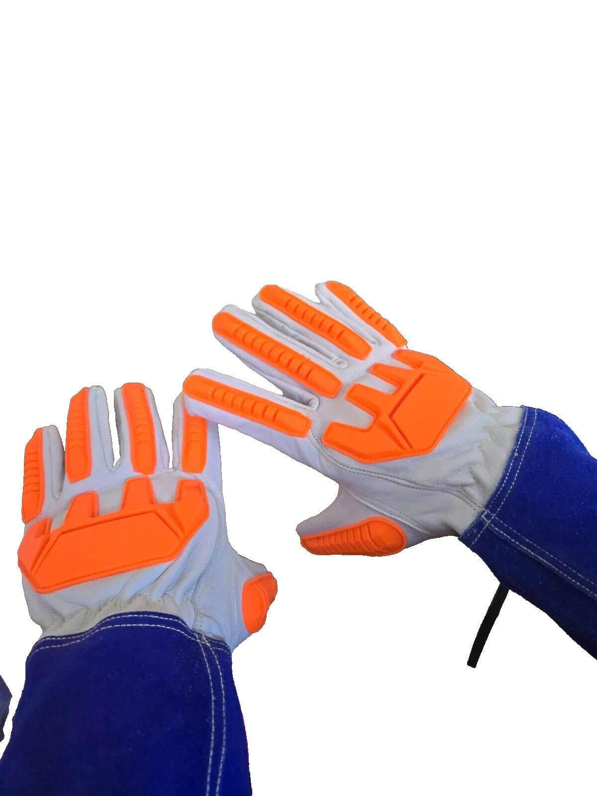 Premium TPR Safety Welding Gloves – Kevlar® Lined, Heat & Impact Resistant
