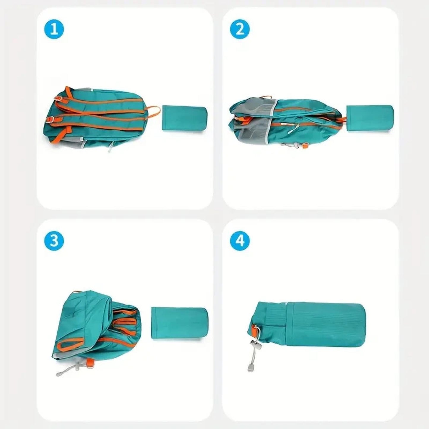 Lightweight Foldable Backpack Travel Hiking Camping Packable Waterproof Rucksack