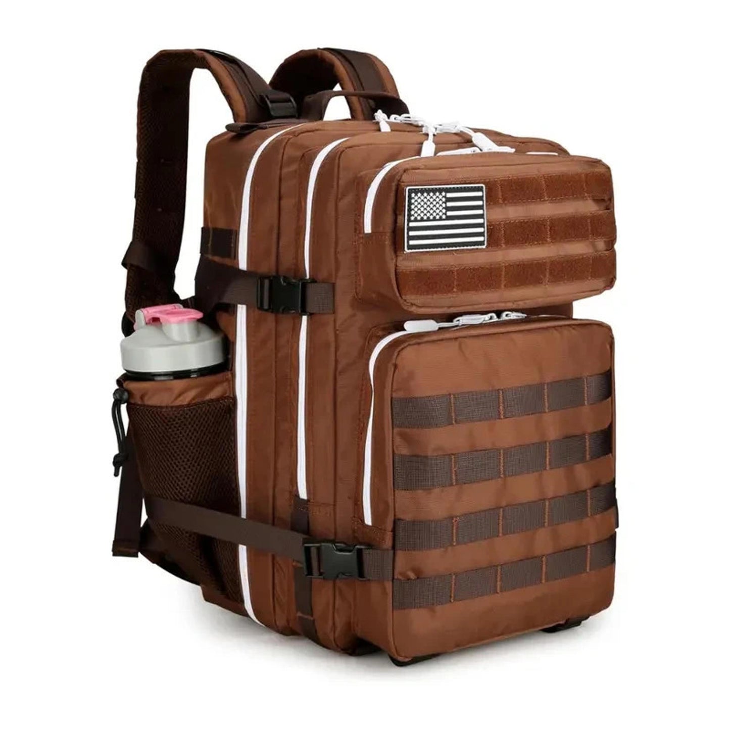 Tactical Military Backpack 45L - Waterproof, MOLLE, Heavy-Duty, Outdoor Bag