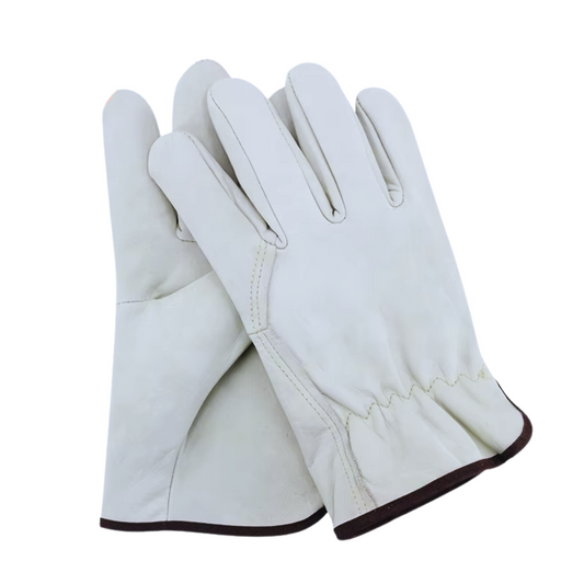 Goatskin Leather Work Gloves – Heavy-Duty Safety Gloves