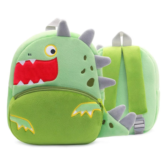 Big Mouth Dinosaur Plush Backpack for Toddlers – Lightweight & Spacious Kids Bag