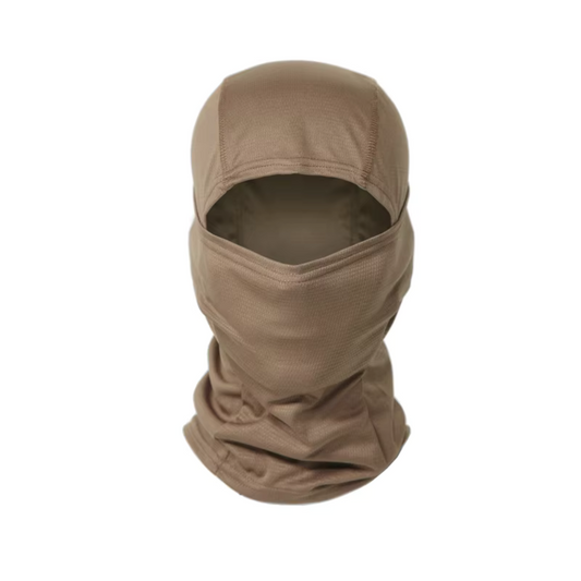 Tactical Balaclava Full Face Mask – Outdoor & Windproof - Brown