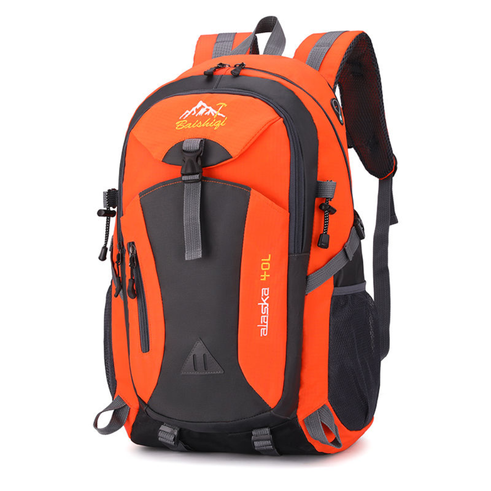 40L Tactical Backpack – Orange/Grey Oxford Daypack