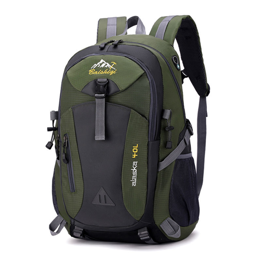 40L Tactical Backpack – Army Green/Grey Oxford Daypack