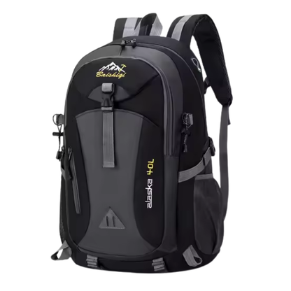 40L Tactical Backpack – Black/Grey Oxford Daypack