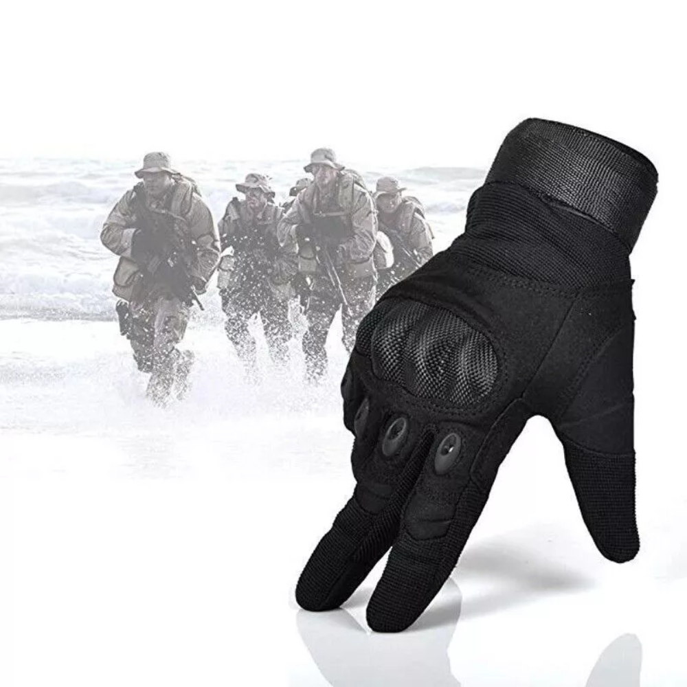 Touch Screen Tactical Gloves with TPR Knuckle Protection