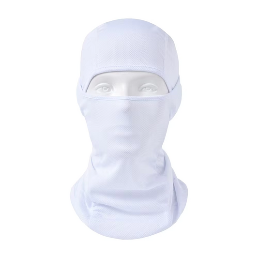 Tactical Balaclava Full Face Mask – Outdoor & Windproof - White