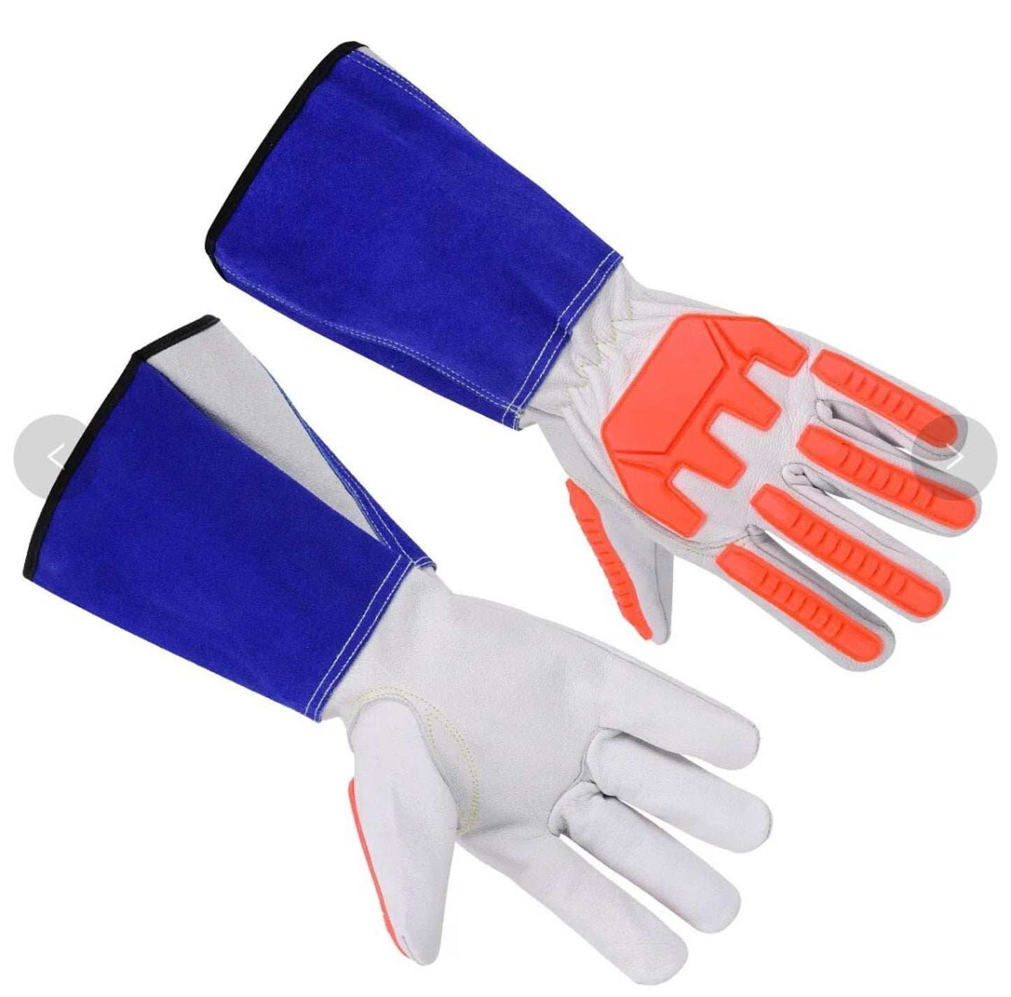 Premium TPR Safety Welding Gloves – Kevlar® Lined, Heat & Impact Resistant