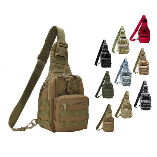 Tactical Sling Bag Military Crossbody Shoulder Backpack – EDC, Hiking, Outdoor