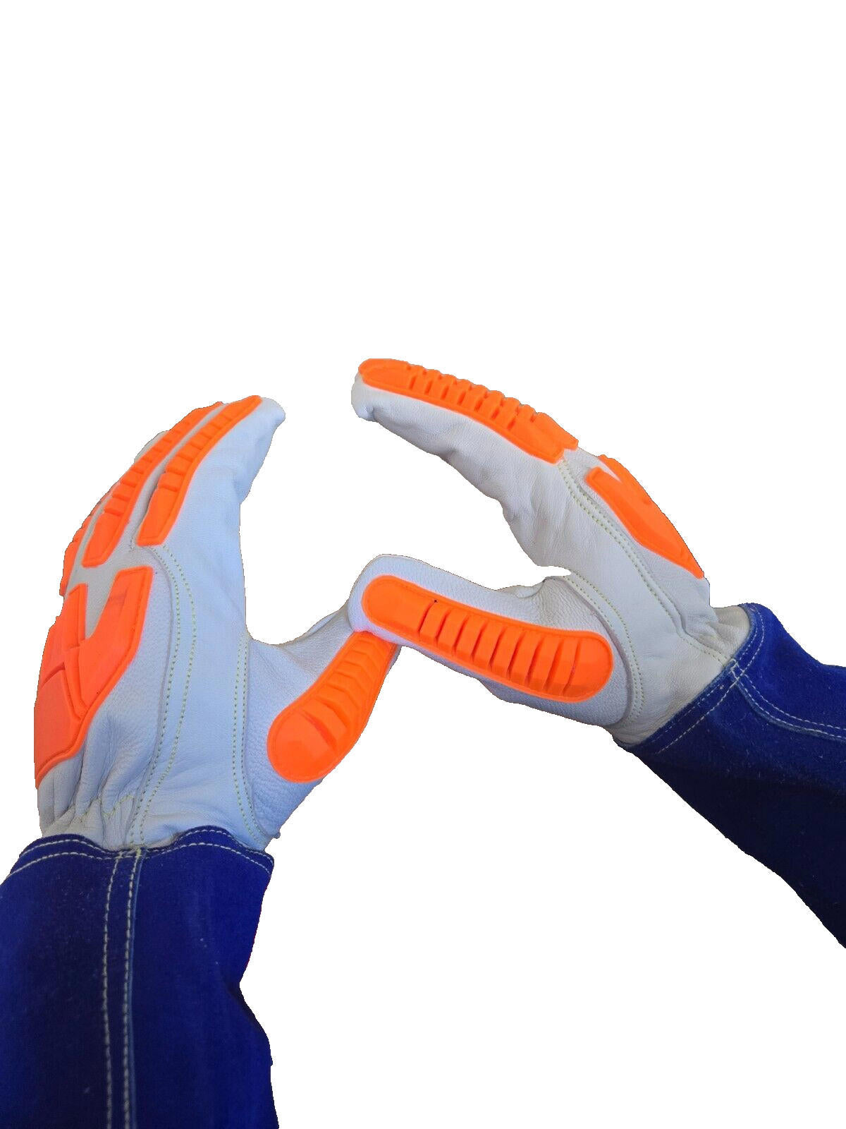 Premium TPR Safety Welding Gloves – Kevlar® Lined, Heat & Impact Resistant