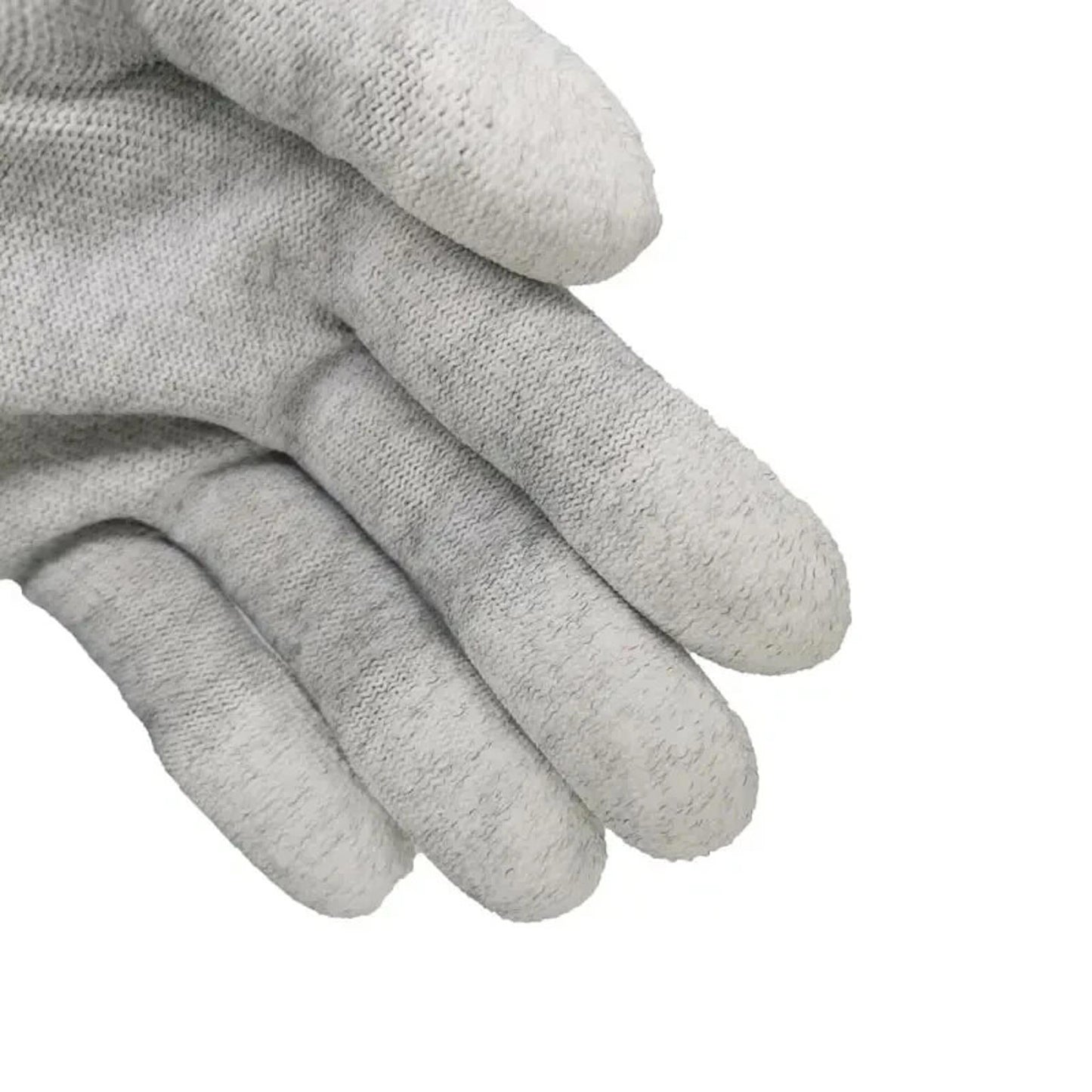 36 Pairs - 13G ESD Antistatic Work Gloves PU Finger Coated Carbon Fiber