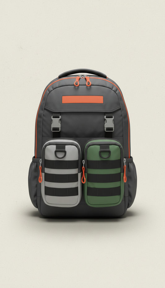 Work Safety Utility Backpack with Reflective Trim