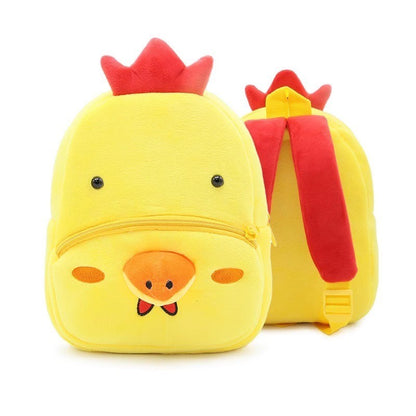 Paknada Unisex Kids Animal Plush Backpack Lightweight Toddler Bag