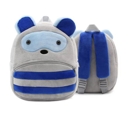 Paknada Unisex Kids Animal Plush Backpack Lightweight Toddler Bag