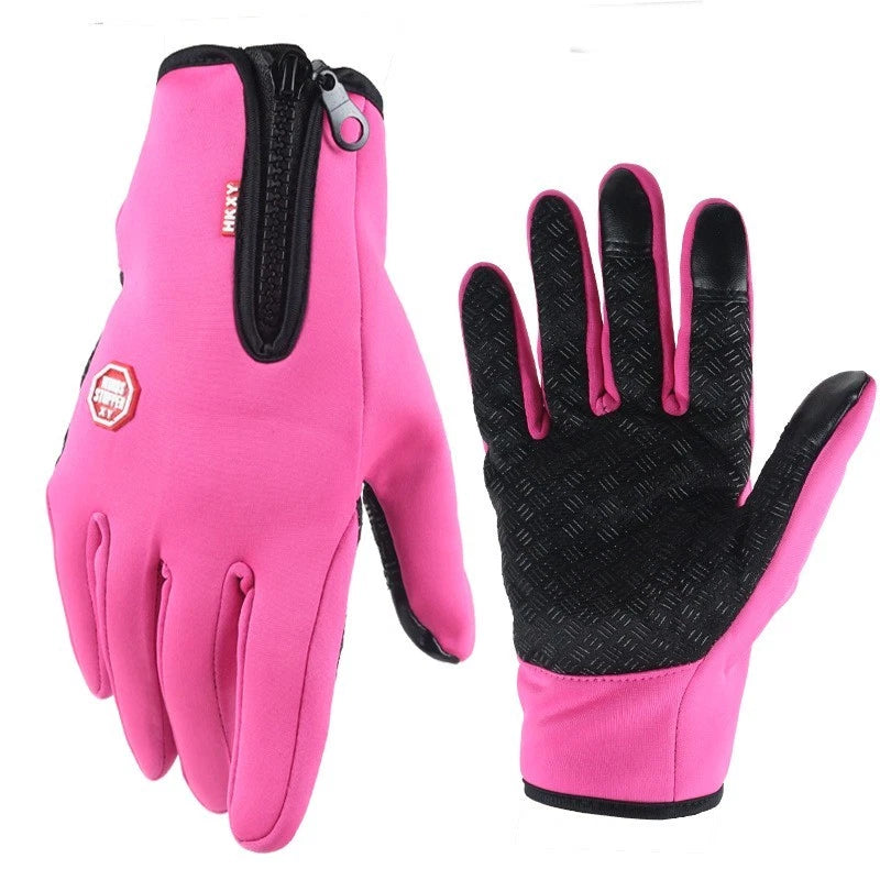 Winter Touchscreen Gloves Windproof Warm Anti-Slip Outdoor Cycling Driving