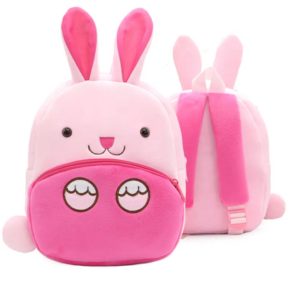 Paknada Unisex Kids Animal Plush Backpack Lightweight Toddler Bag