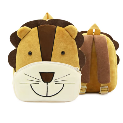 Paknada Unisex Kids Animal Plush Backpack Lightweight Toddler Bag