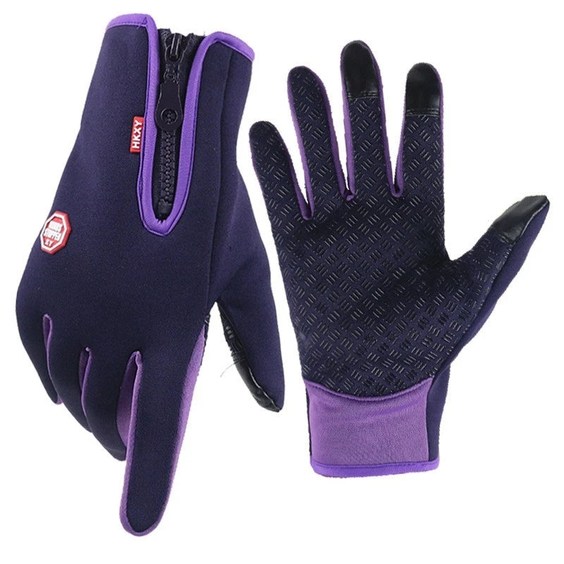 Winter Touchscreen Gloves Windproof Warm Anti-Slip Outdoor Cycling Driving