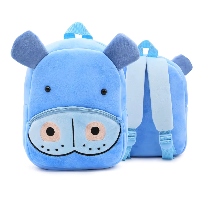 Paknada Unisex Kids Animal Plush Backpack Lightweight Toddler Bag