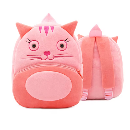Paknada Unisex Kids Animal Plush Backpack Lightweight Toddler Bag