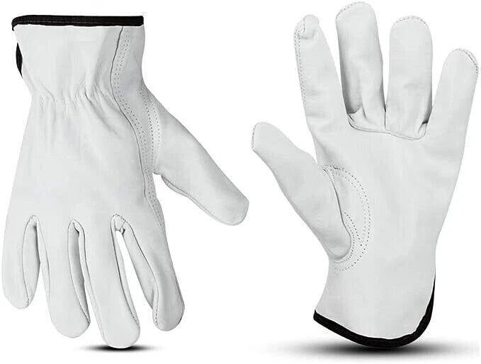 Wholesale 60 Pairs Goatskin Safety Gloves Durable, Comfortable & Versatile Work