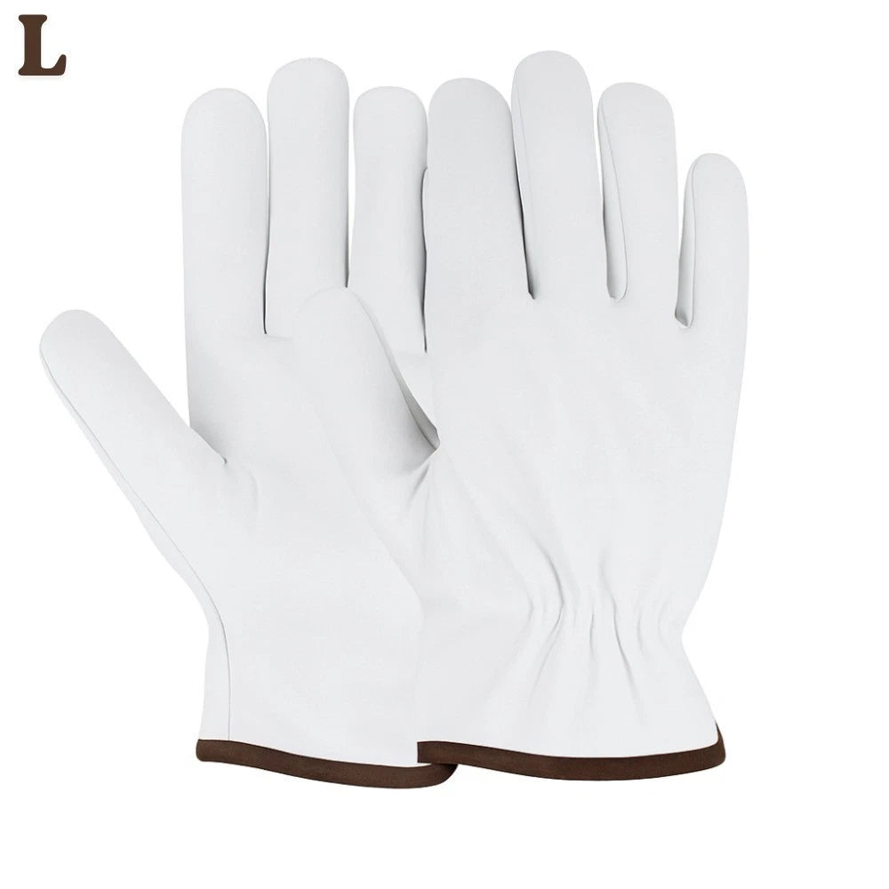Wholesale 60 Pairs Goatskin Safety Gloves Durable, Comfortable & Versatile Work
