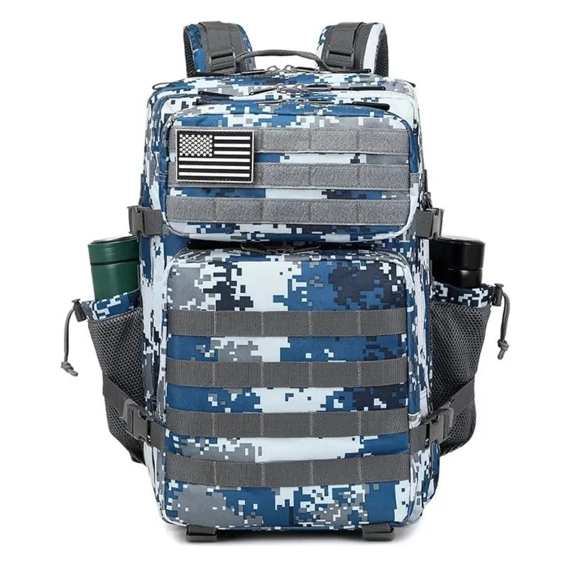 Tactical Military Backpack 45L Waterproof Heavy-Duty MOLLE Bag