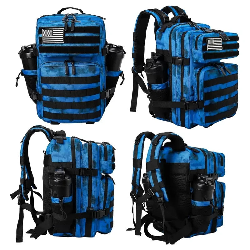 Tactical Military Backpack 45L Waterproof Heavy-Duty MOLLE Bag