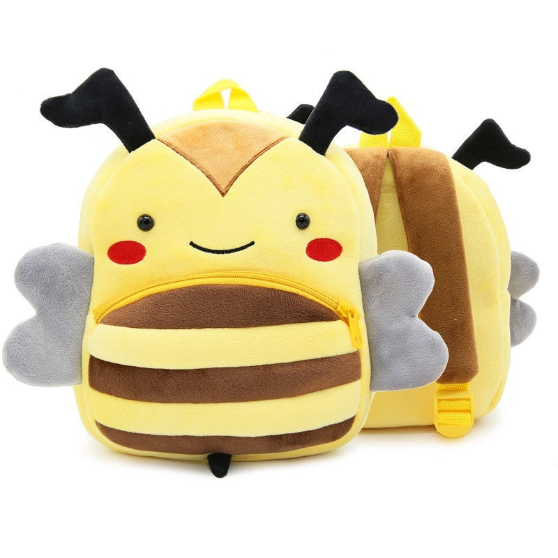 Paknada Unisex Kids Animal Plush Backpack Lightweight Toddler Bag