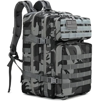 Tactical Military Backpack 45L Waterproof Heavy-Duty Outdoor Bag