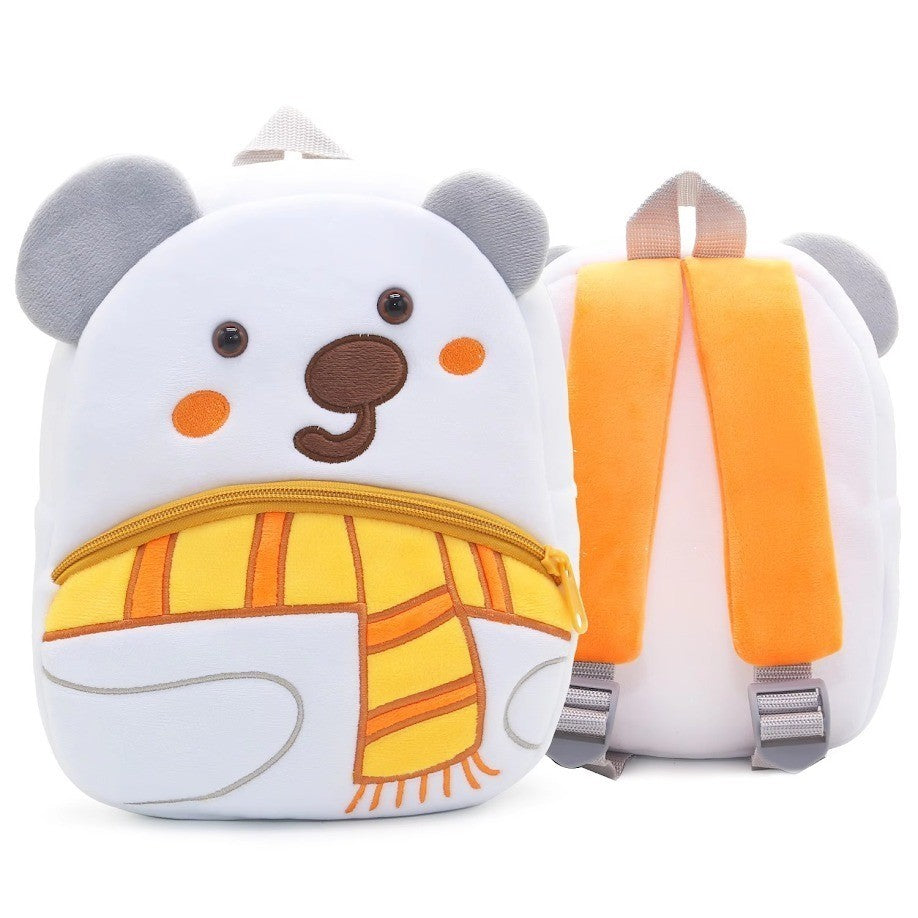 Paknada Unisex Kids Animal Plush Backpack Lightweight Toddler Bag
