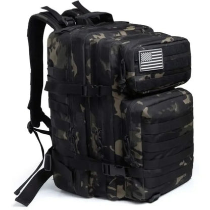 Tactical Military Backpack 45L Waterproof Heavy-Duty Outdoor Bag