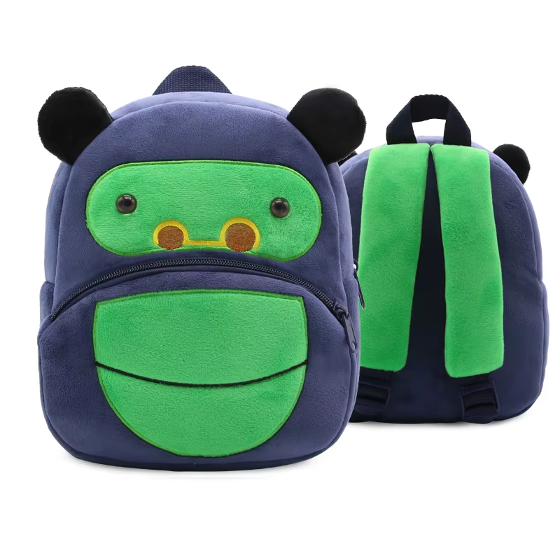 Paknada Unisex Kids Animal Plush Backpack Lightweight Toddler Bag