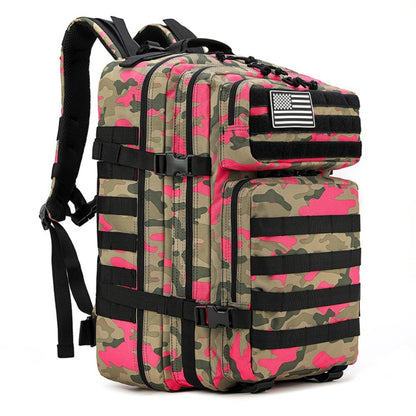 Tactical Military Backpack 45L Waterproof Heavy-Duty Outdoor Bag