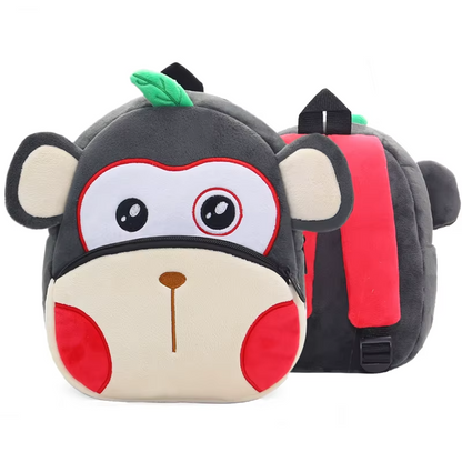 Paknada Unisex Kids Animal Plush Backpack Lightweight Toddler Bag