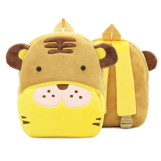 Tiger Plush Backpack for Toddlers – Lightweight & Spacious Kids Bag